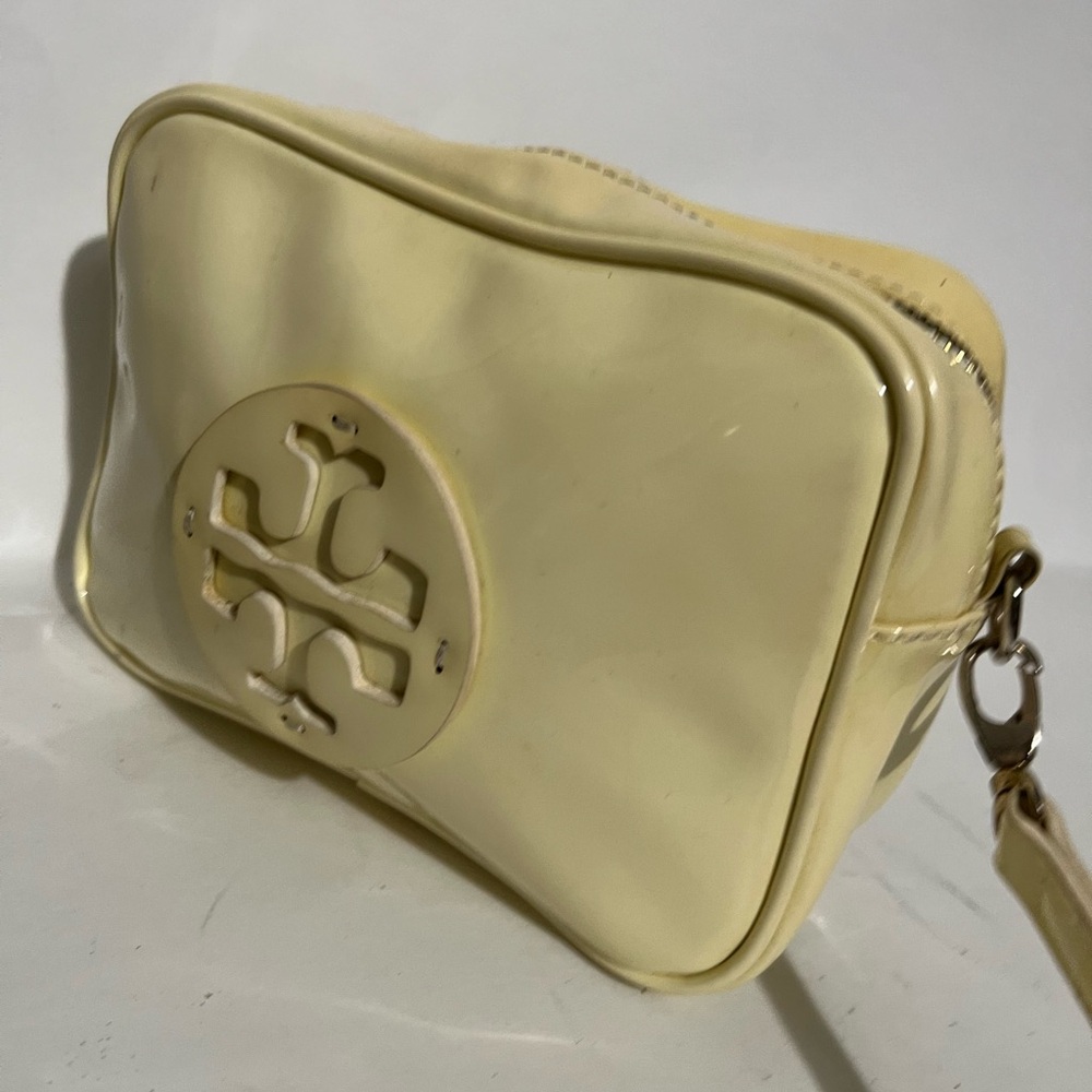 Tory Burch Pale Yellow Crossbody Bag